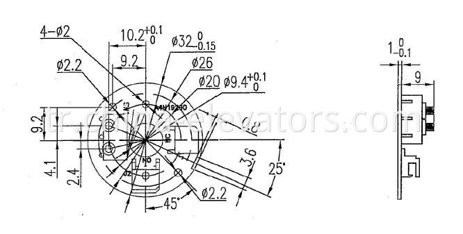 BAS10B / A4N19290 Key Switch